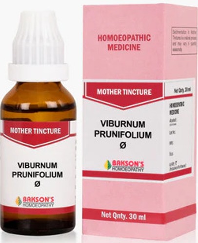 Bakson Homoeopathy Viburnum Prunifolium Mother Tincture Q