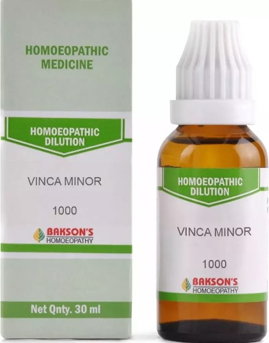 Bakson Homoeopathy Vinca Minor Dilution 1000CH