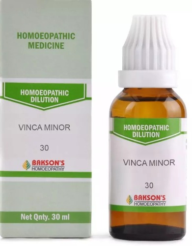 Bakson Homoeopathy Vinca Minor Dilution 30CH