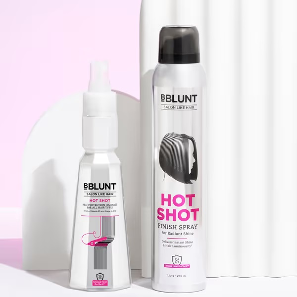 Bblunt Hot Shot Hair Styling Combo
