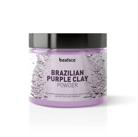 Beaface Brazilian Purple Clay Powder