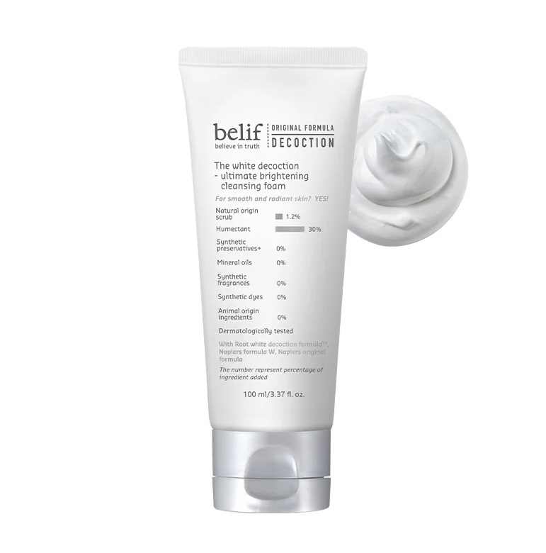 Belif White Decoction Brightening Foam