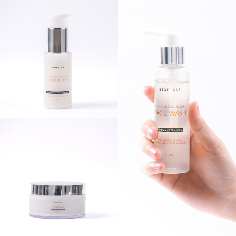 Biohills Glow and glassy combo