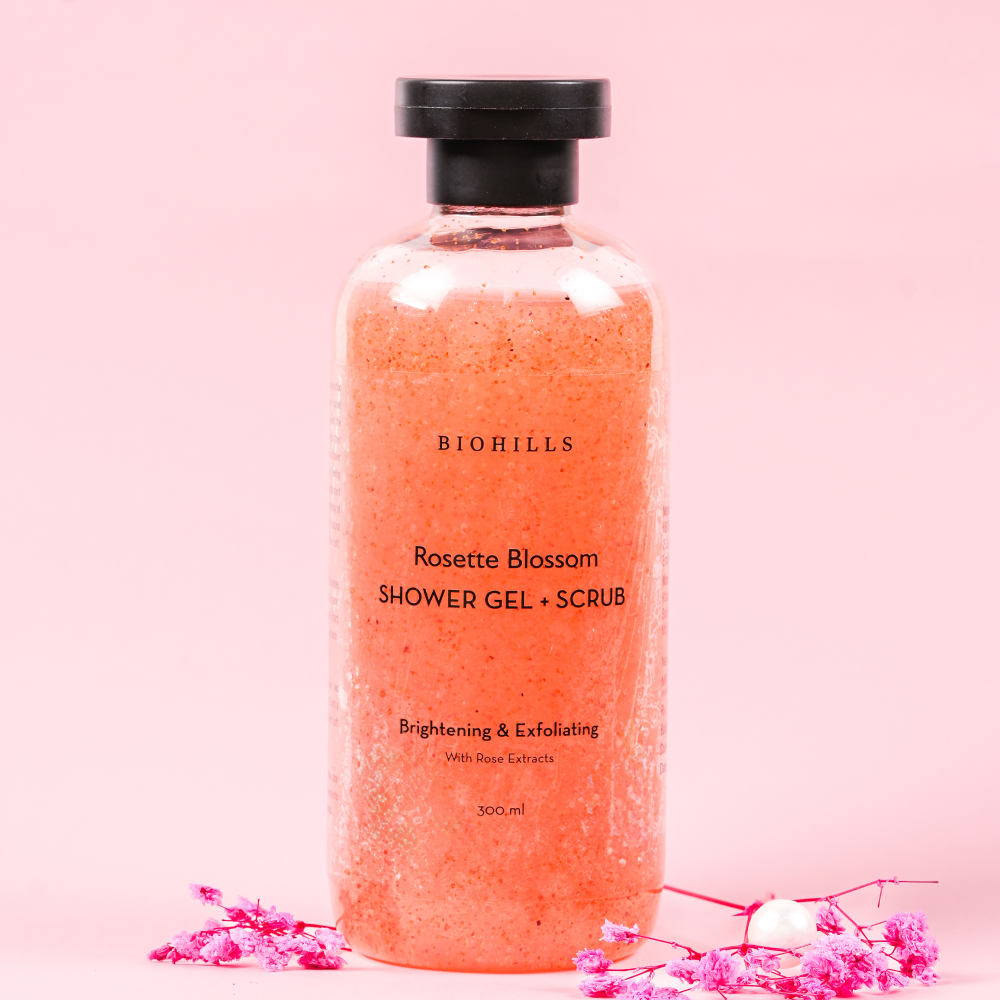 Biohills Rosette Blossom shower gel + scrub