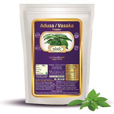 Biotic Natural Adusa Powder Vasaka Powder