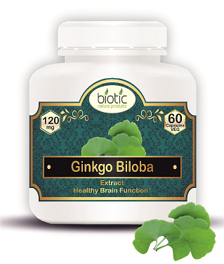 Biotic Natural Ginkgo Biloba Capsules