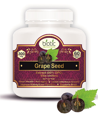 Biotic Natural Grape Seed Extract Grapeseed Capsule