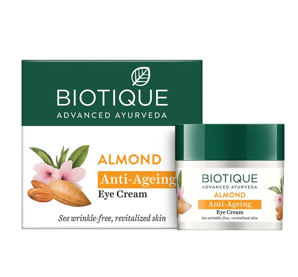Biotique Almond Anti-Ageing Eye Cream