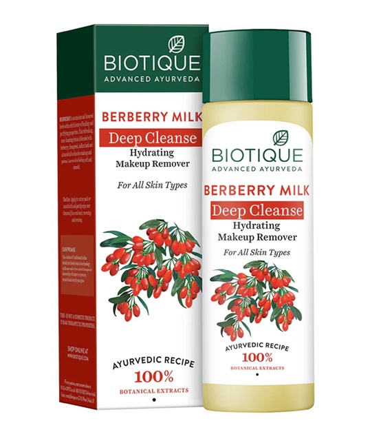 Biotique Berberry Milk Deep Cleanse Hydrating Make Up Remover
