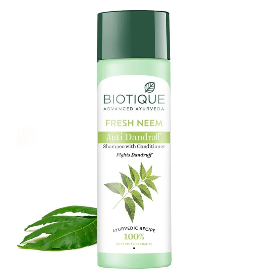 Biotique Fresh Neem Anti Dandruff Shampoo & Conditioner