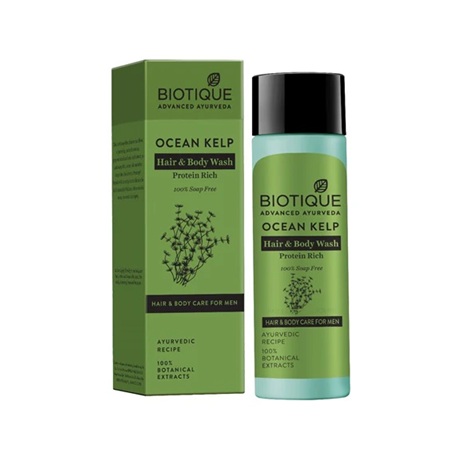 Biotique Ocean Kelp Hair & Body Wash Protein Rich