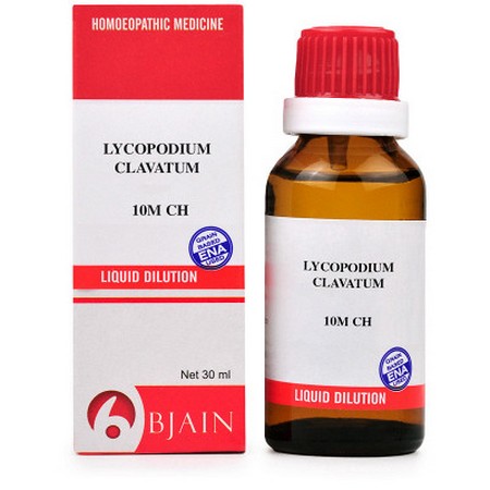 Bjain Lycopodium Clavatum 10M CH Dilution