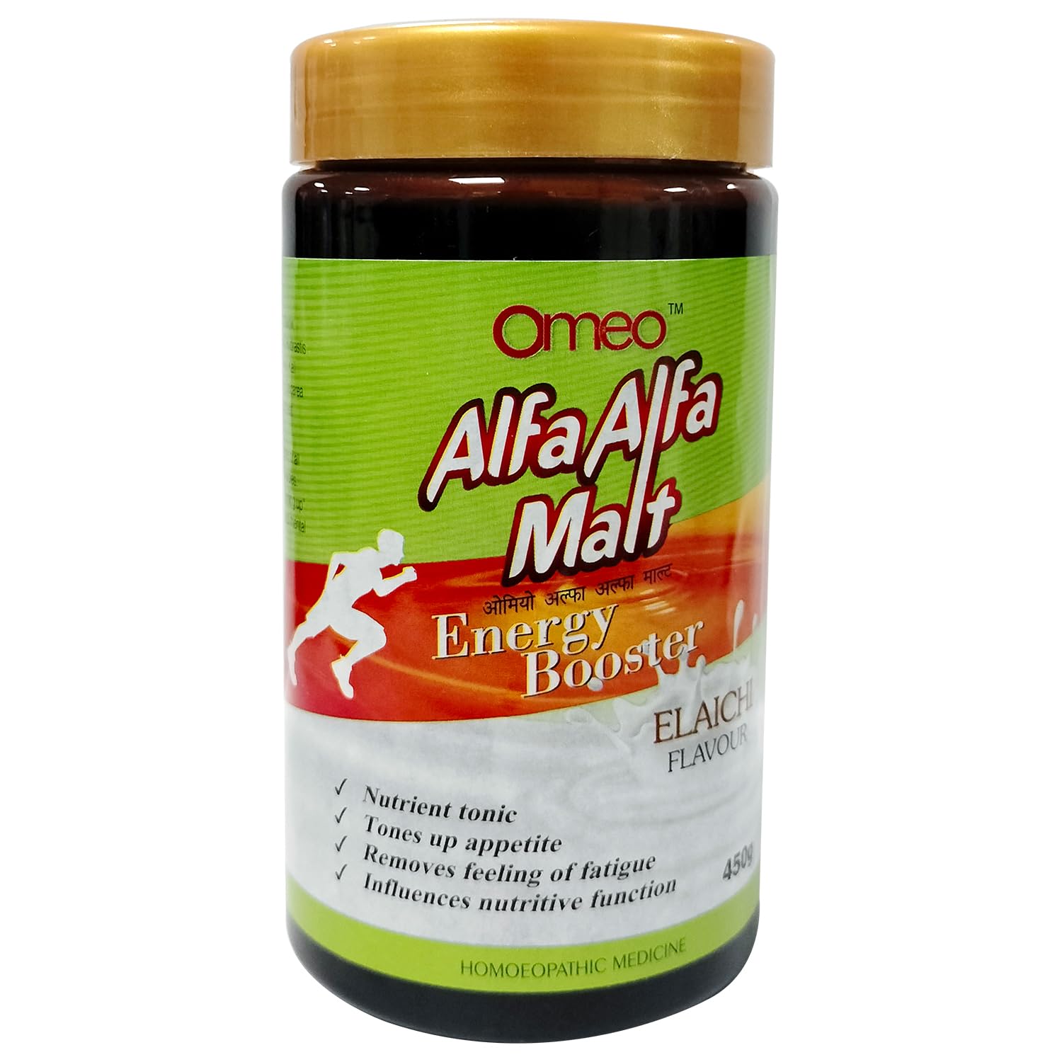 Bjain Omeo Alfa Alfa Malt Energy Booster Elachi Flavour