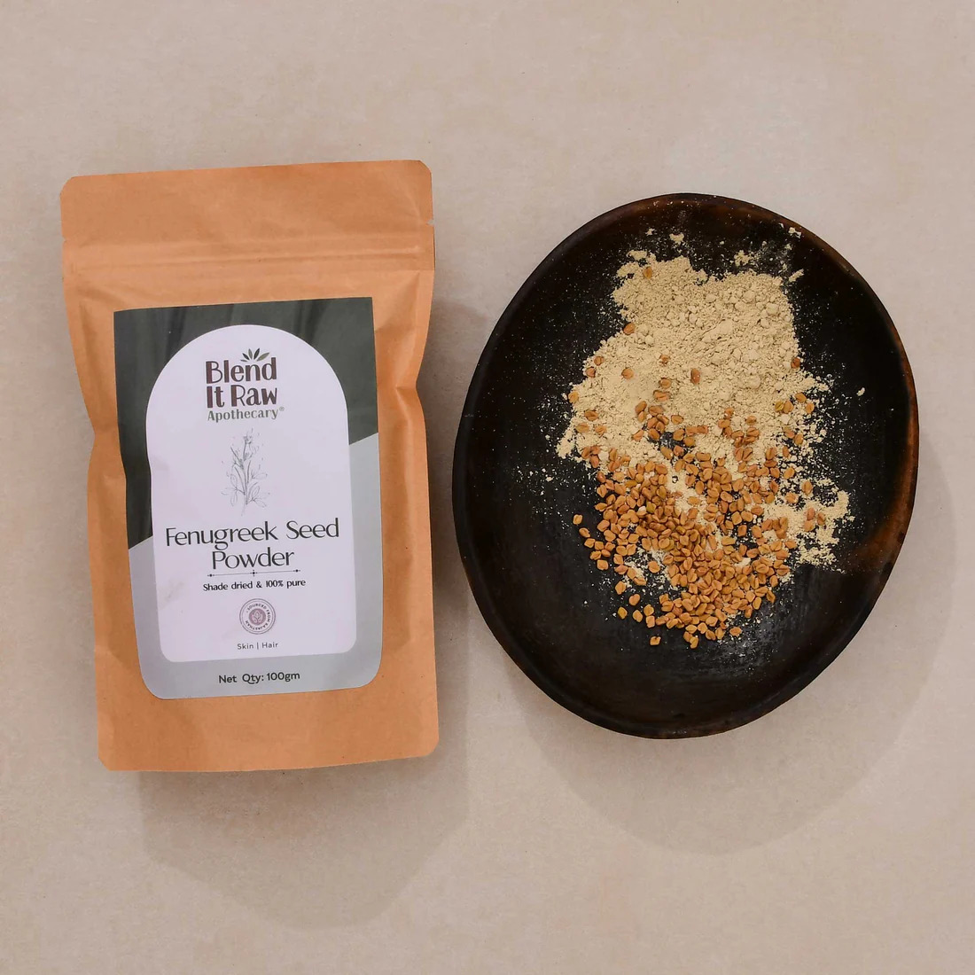 Blend It Raw Fenugreek Seed Powder