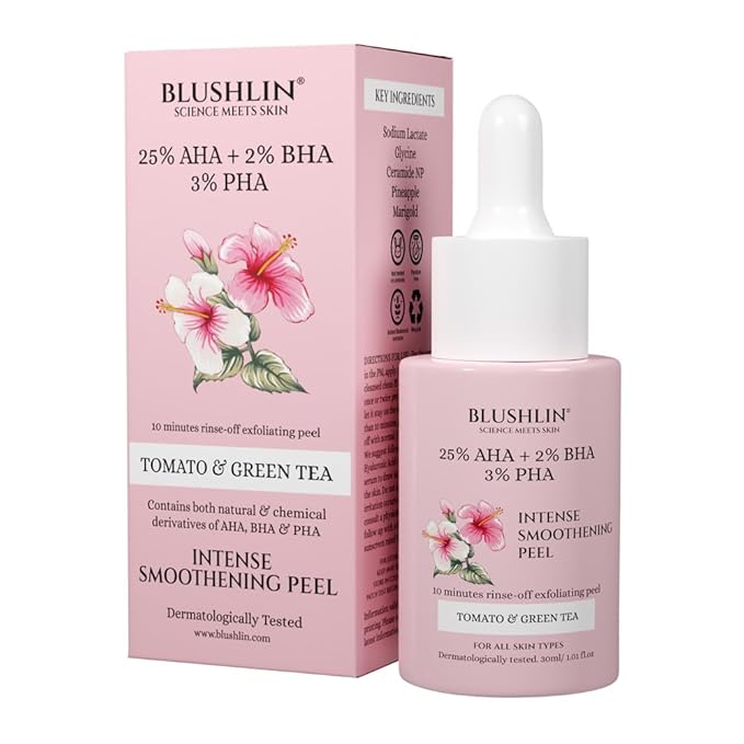 Blushlin 25% AHA + 2% BHA + 3% PHA Intense Smoothening Peel