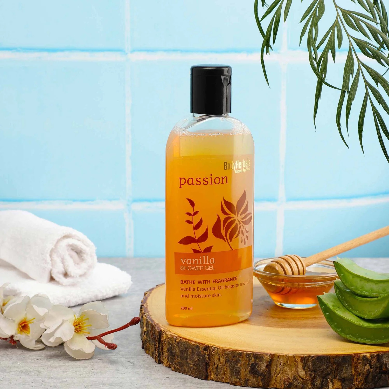 BodyHerbals Passion, Vanilla Shower Gel