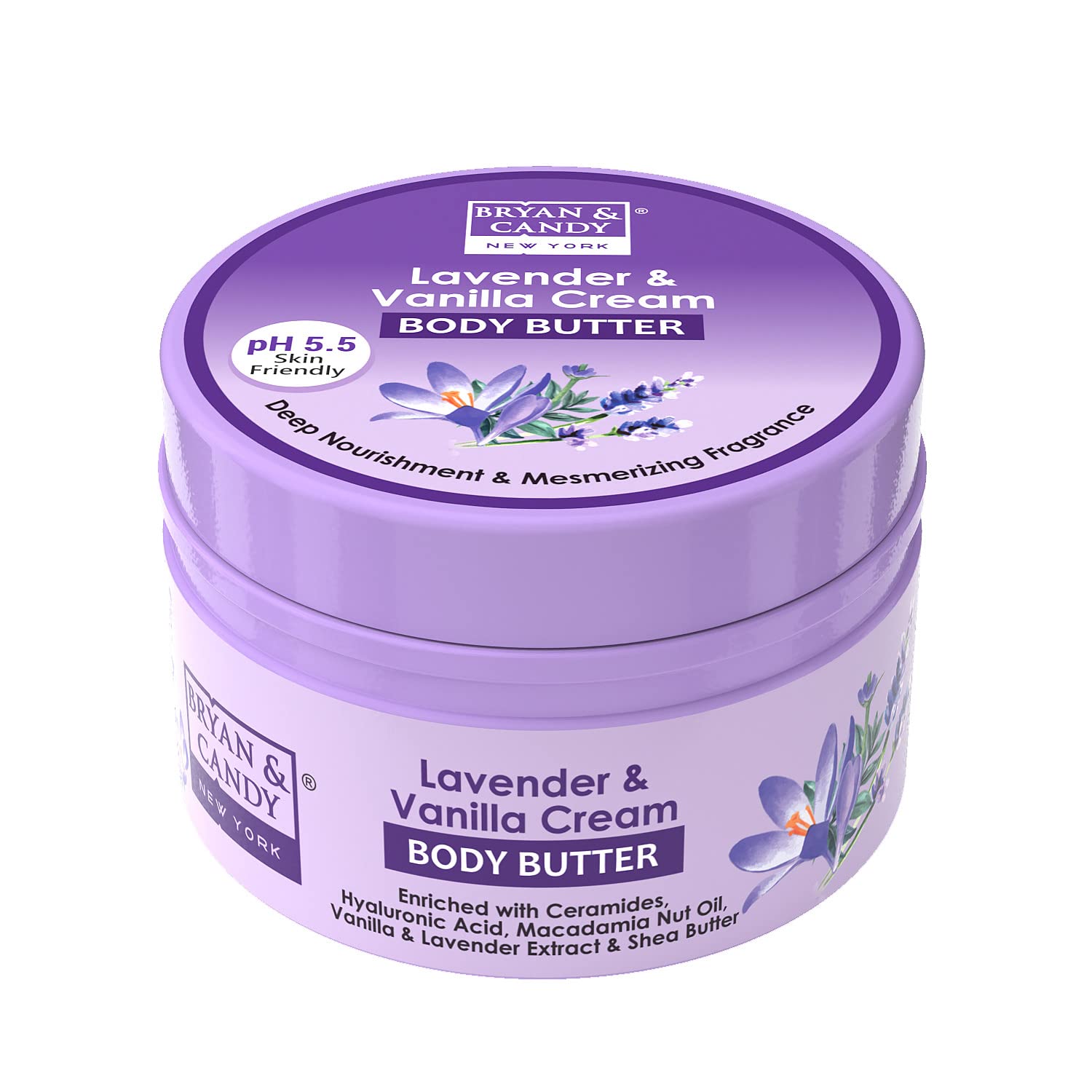 Bryan & Candy Lavender & Vanilla Cream Body Butter