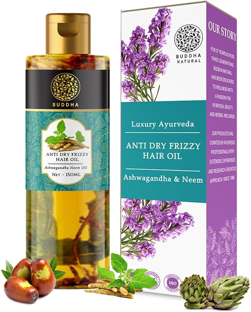 Buddha Natural Anti Dry Frizzy Hair Oil