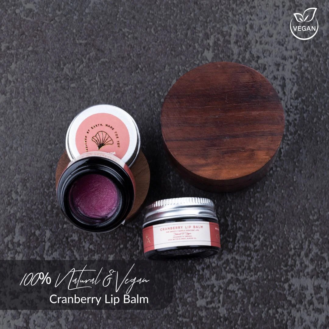 Camia Natural Cranberry Lip Balm