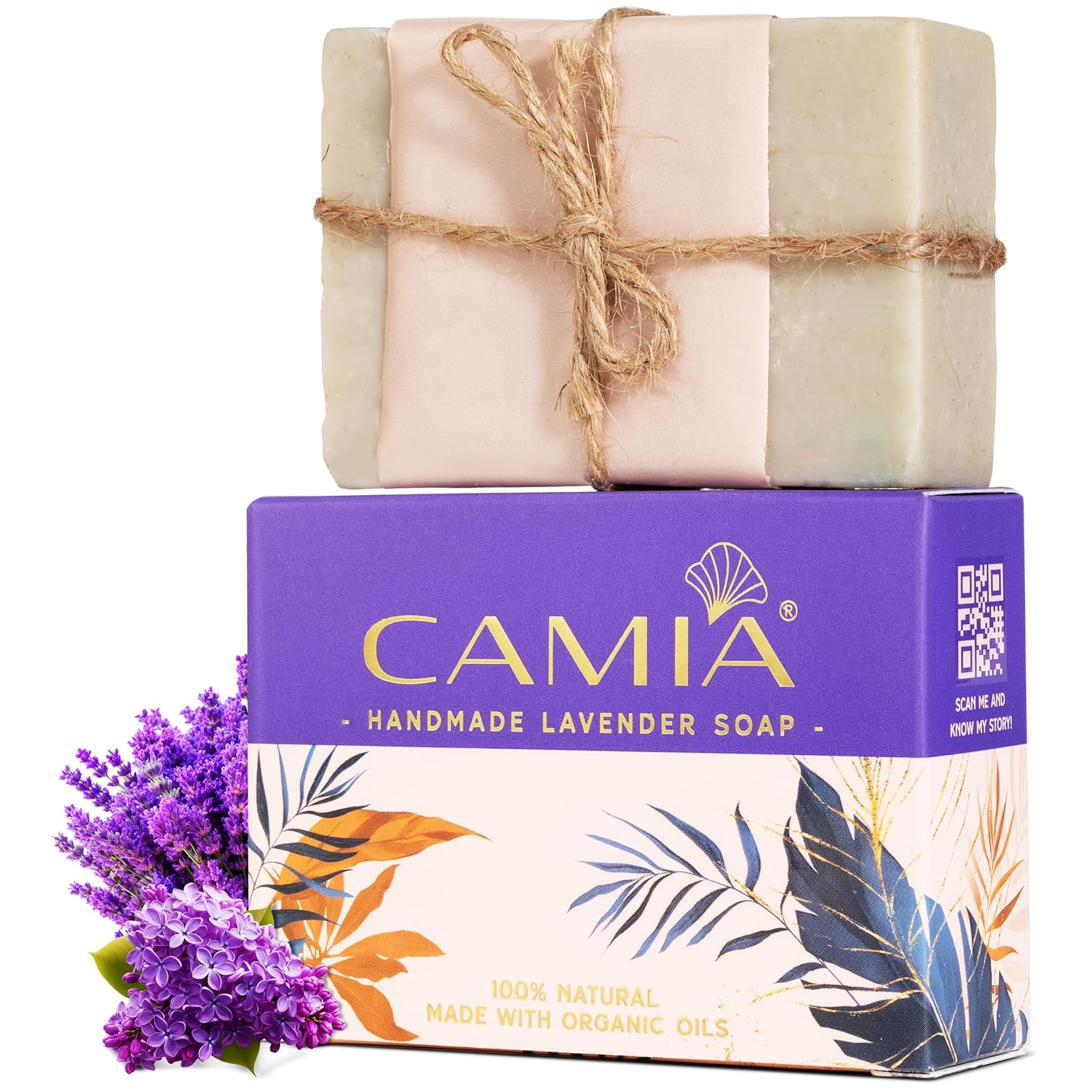 Camia Organic Lavender Soap 