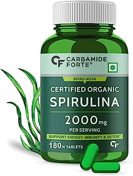 Carbamide Forte Certified Organic Spirulina 2000mg -tablets