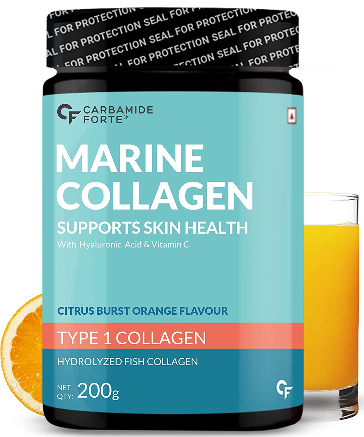 Carbamide Forte Marine Collagen Type 1 with Hyaluronic Acid & Vitamin C