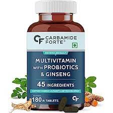 Carbamide Forte Multivitamin with Probiotics & Ginseng Tablet
