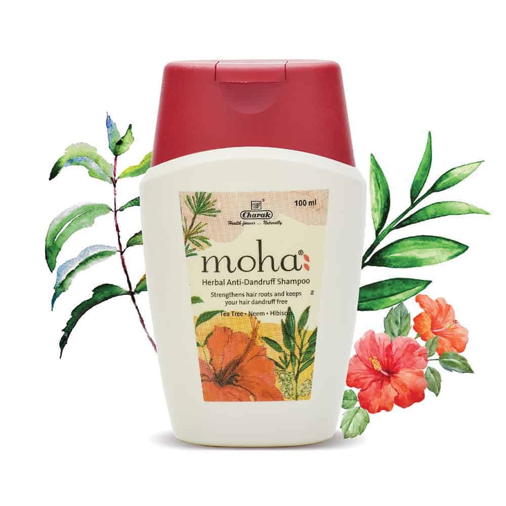 Charak Pharma Moha Herbal Anti-Dandruff Shampoo