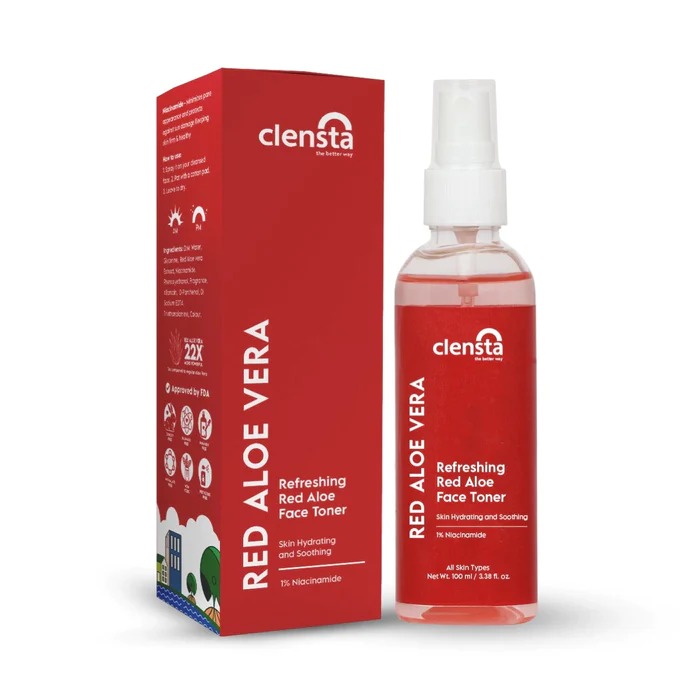Clensta Refreshing Red Aloe Face Toner