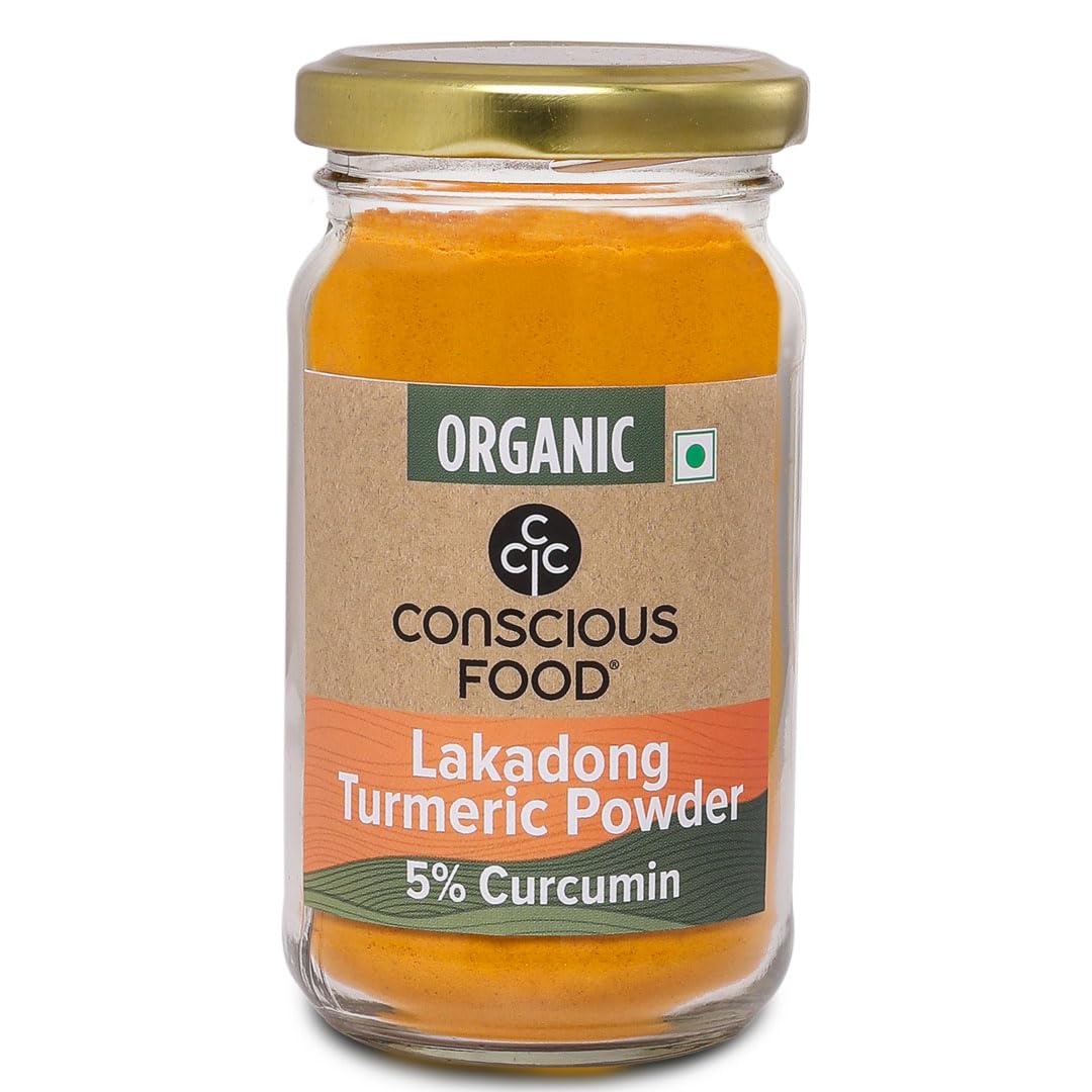 Conscious Food Lakadong Turmeric Powder