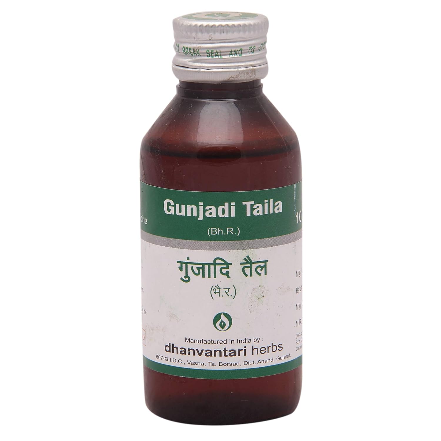 Dhanvantari Gunjadi Taila 