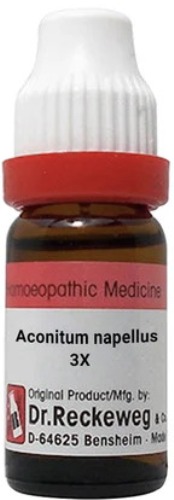 Dr. Reckeweg Aconitum Napellus 3x Dilutions