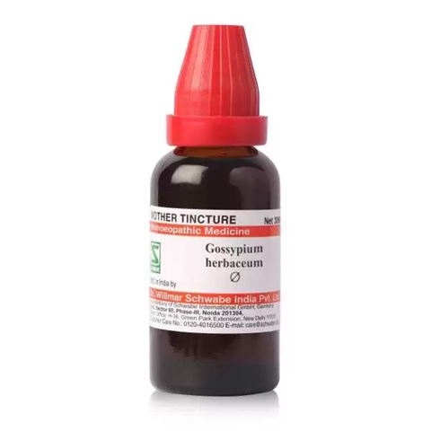 Dr. Willmar Schwabe India Gossypium Herbaceum Mother Tincture Q