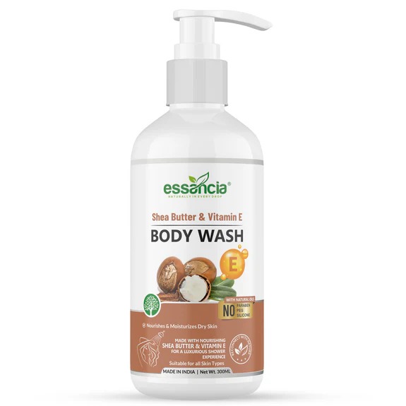 Essancia Shea Butter & Vitamin E Body Wash Gel