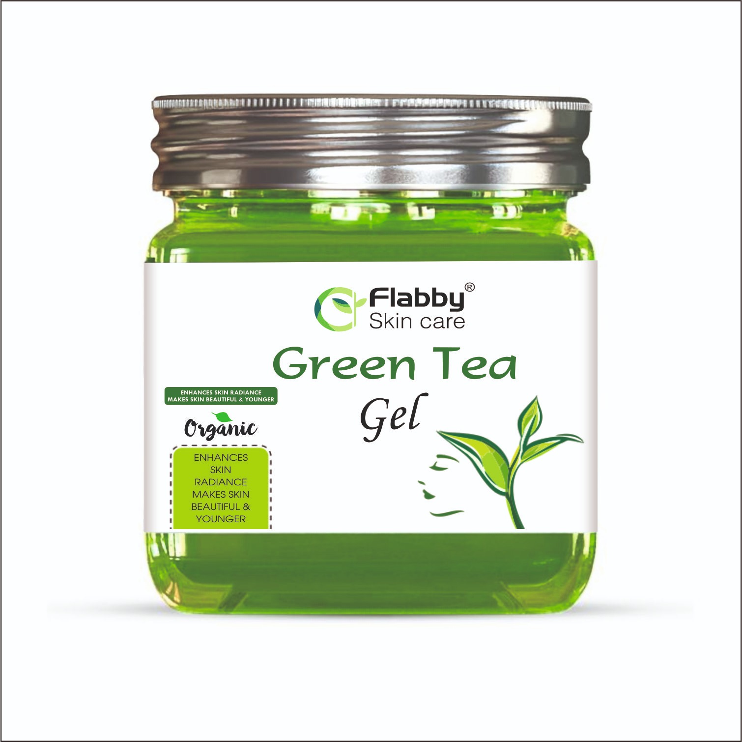 Flabby Skin Care Green Tea Gel