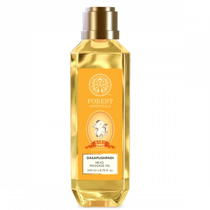 Forest Essentials Baby Head Massage Oil Dasapushpadi