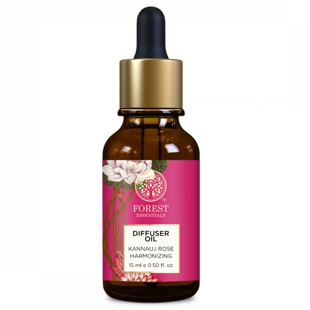 Forest Essentials Blended Diffuser Oil Kannauj Rose