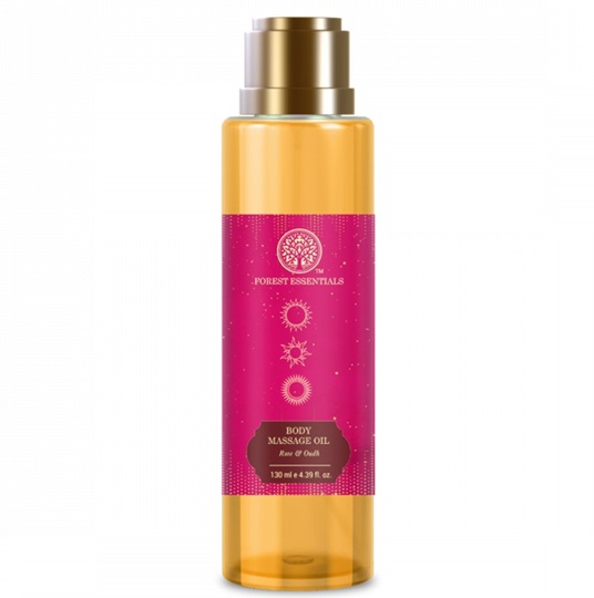Forest Essentials Body Massage Oil Rose and Oudh