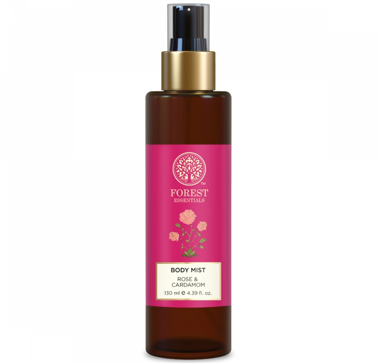 Forest Essentials Body Mist Rose and Cardamom