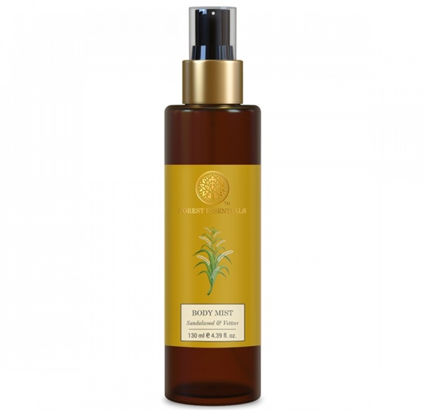 Forest Essentials Body Mist Sandalwood and Vetiver