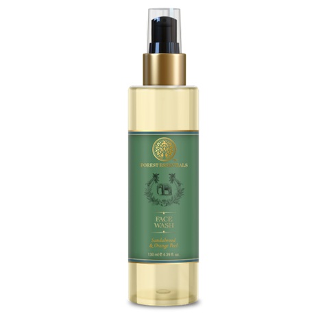 Forest Essentials Facial Cleanser Sandalwood and  Orange Peel