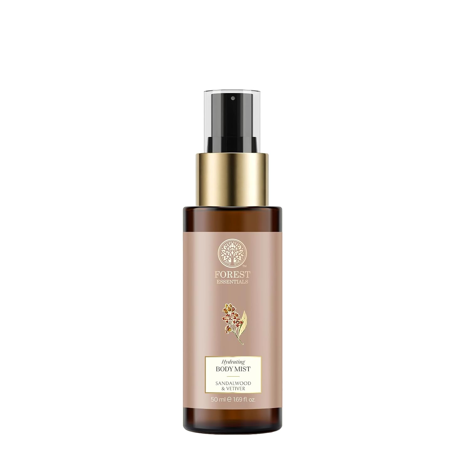 Forest Essentials Body Mist Sandalwood and Vetiver