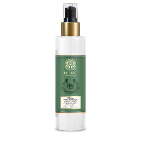 Forest Essentials Hydrating Facial Moisturiser Sandalwood and Orange Peel