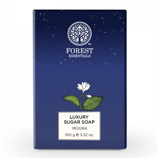 Forest Essentials Luxury Sugar Soap Madurai Jasmine and Mogra