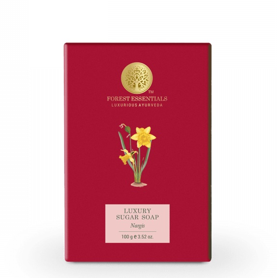 Forest Essentials Luxury Sugar Soap Nargis