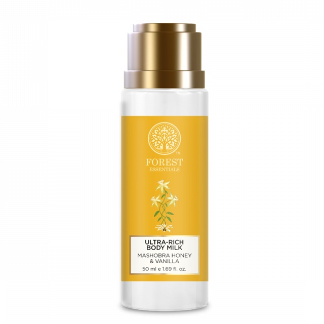 Forest Essentials Ultra Rich Body Milk Mashobra Honey and Vanilla