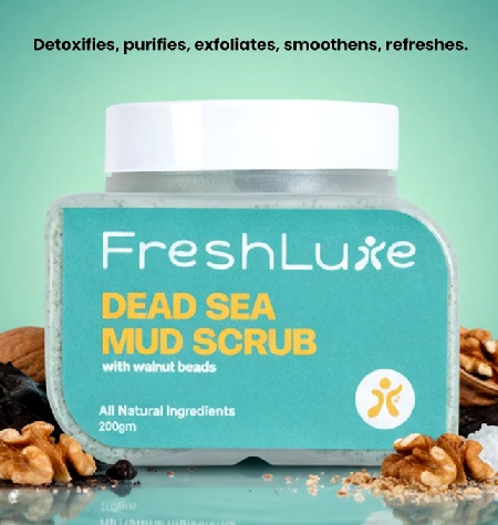 FreshLuxe Dead Sea Mud Scrub