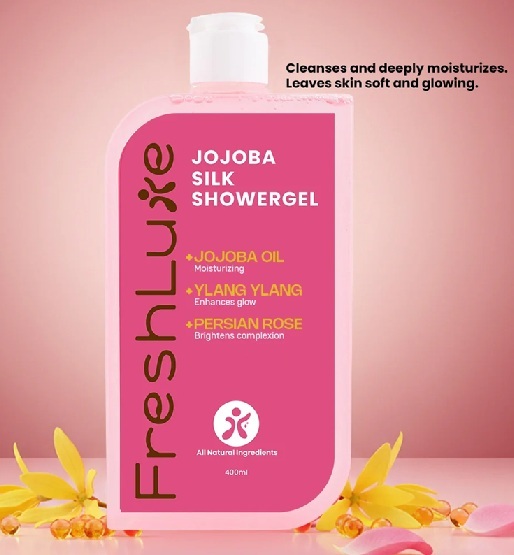 Freshluxe Jojoba Silk Showergel