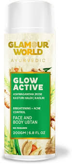 Glamour World Glow Active Face and Body Ubtan