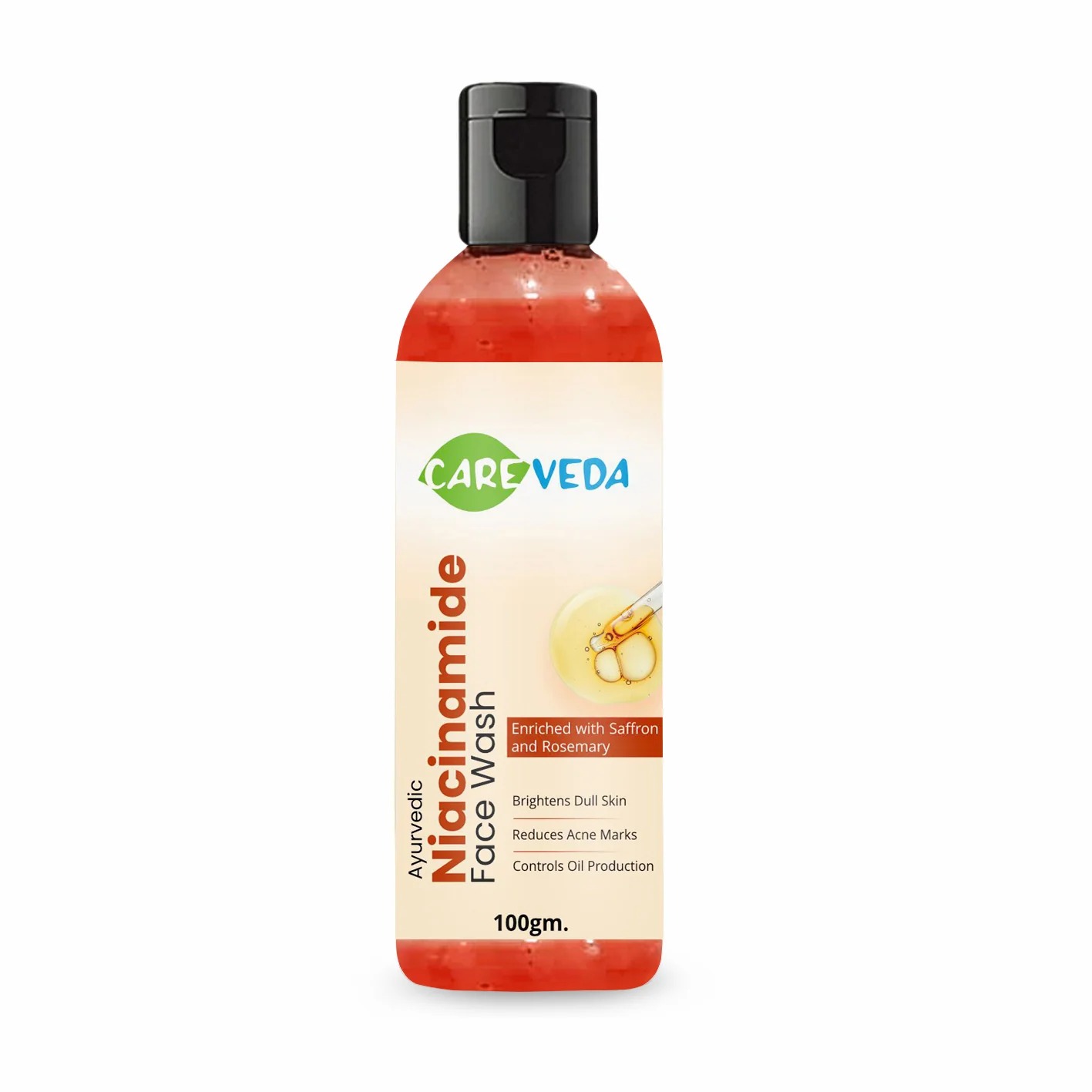 Globus Naturals CareVeda B3Boost - Hydrating Niacinamide Face Wash